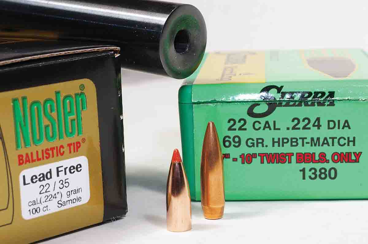 Before choosing bullets, make sure they are compatible with a particular rifle’s twist rate.